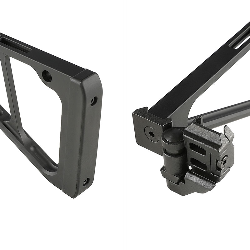 Airsoft Artisan PMMタイプ M1913フォールディングストック BK