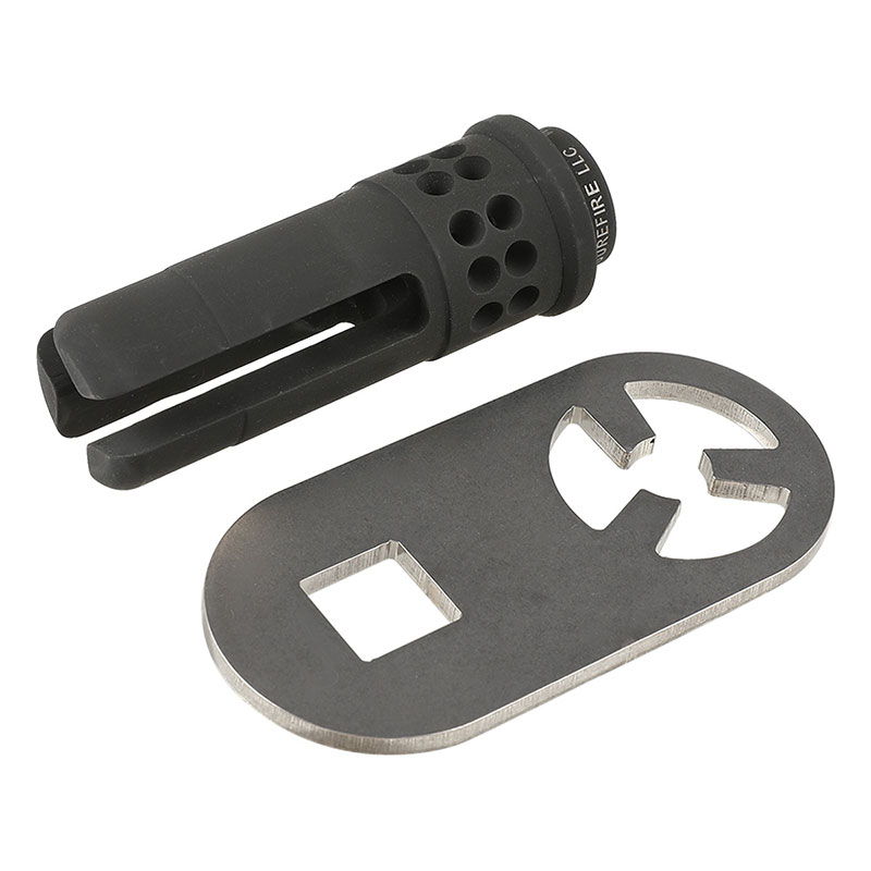 Zparts SF WARCOMPタイプ スチールフラッシュハイダー (14mm逆ネジ