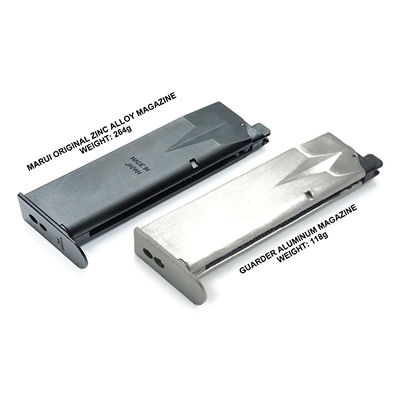 GUARDER ガーダー ライトウェイトアルミマガジン Silver 東京マルイ