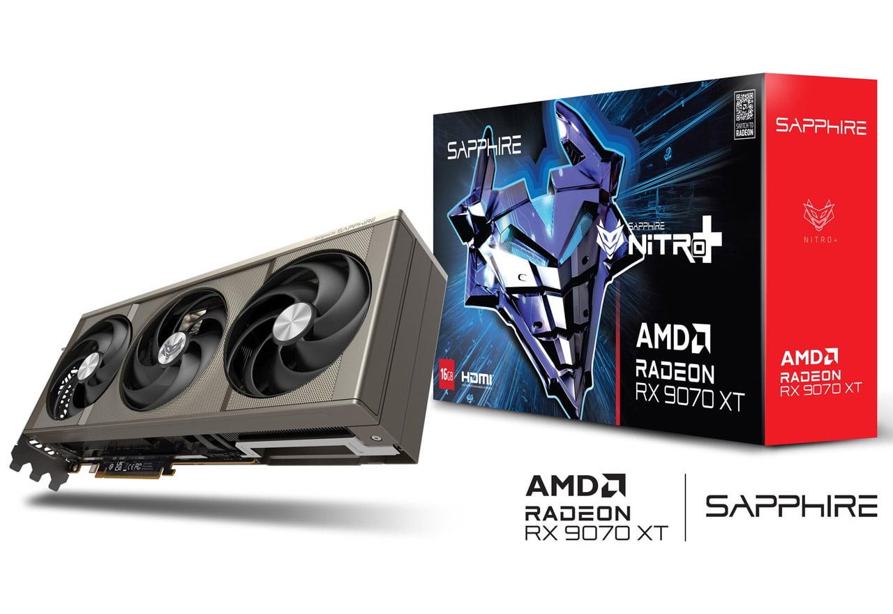 Sapphire NITRO+ Radeon RX 9070 XT GAMING OC 16GB GDDR6