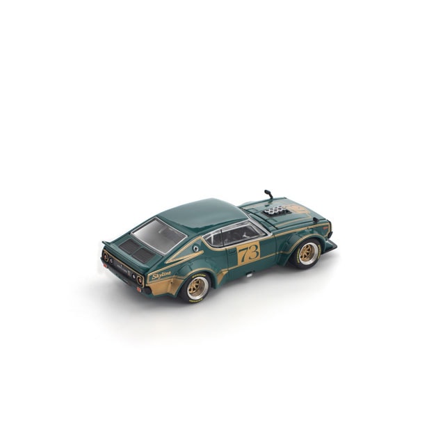 1/64 KPGC110 KENMERI RACING #73 GREEN/GOLD KPGC110 ケンメリ