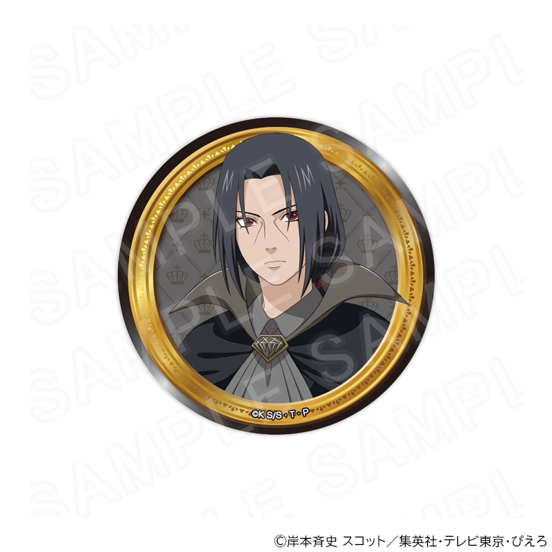 NARUTO-ナルト- 疾風伝 描き下ろし缶バッジ うちはイタチ