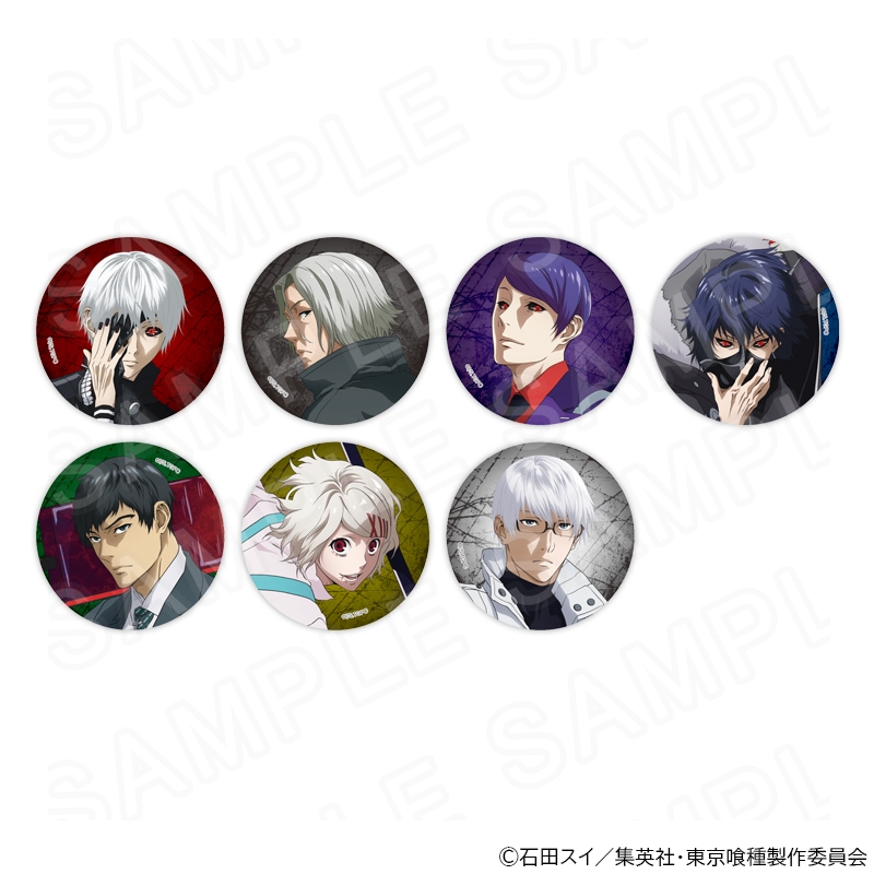 東京喰種トーキョーグール』トレーディング描き下ろし缶バッジ