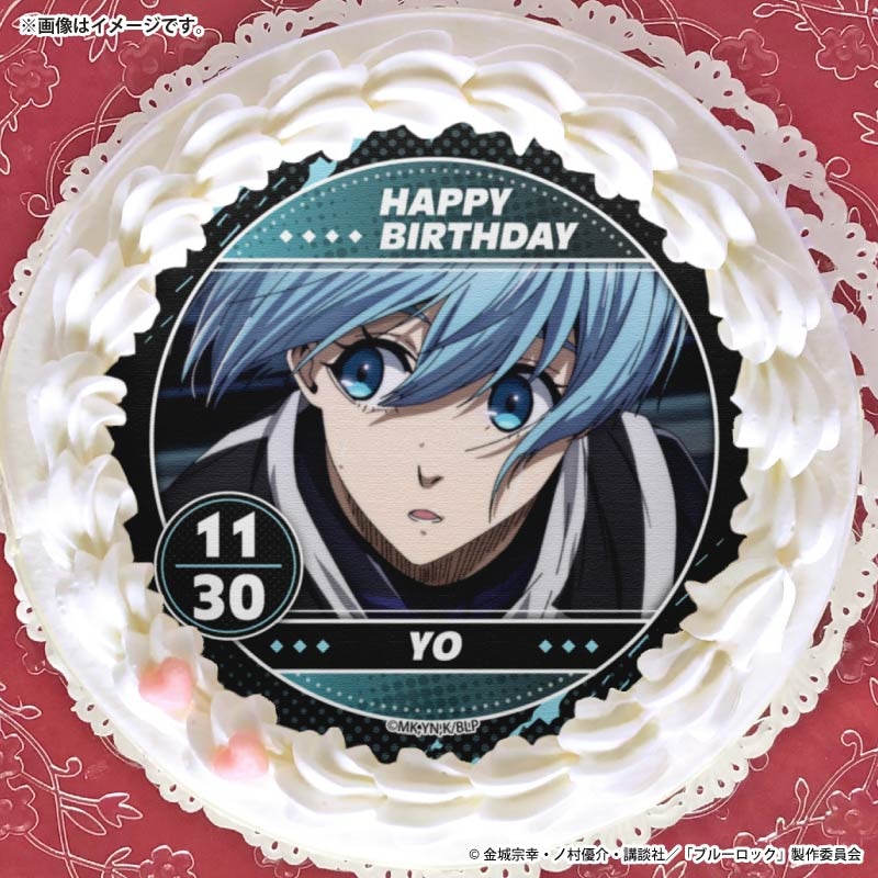 バースデープリケーキ2025（氷織 羊）【特典缶バッジ付き】[ブルー