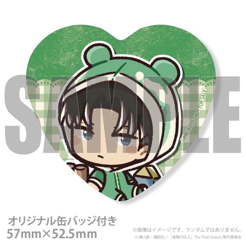 バースデープリマカロン6個セット2025（リヴァイ）【特典缶バッジ付き