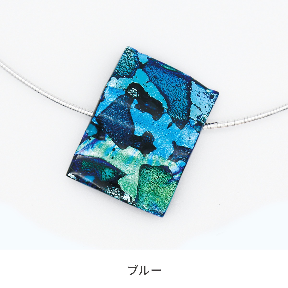 Mix] ネックレス L (ワイヤータイプ)全2色 | 福村硝子 | ものとアート