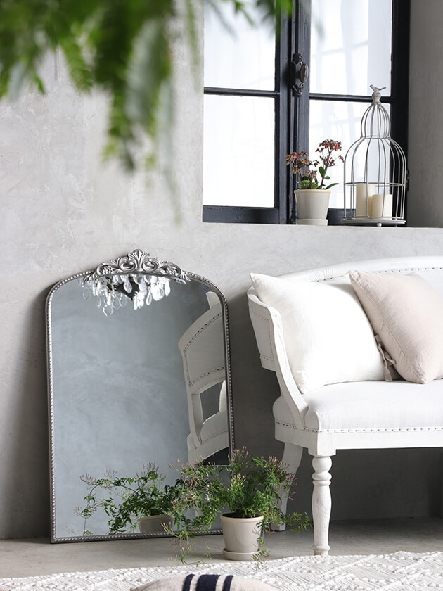 ミラーDecoシルバー- サラグレース-