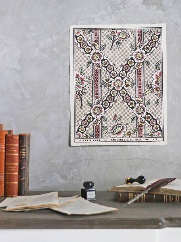 Antoinette Poissonドミノペーパー1B 4色