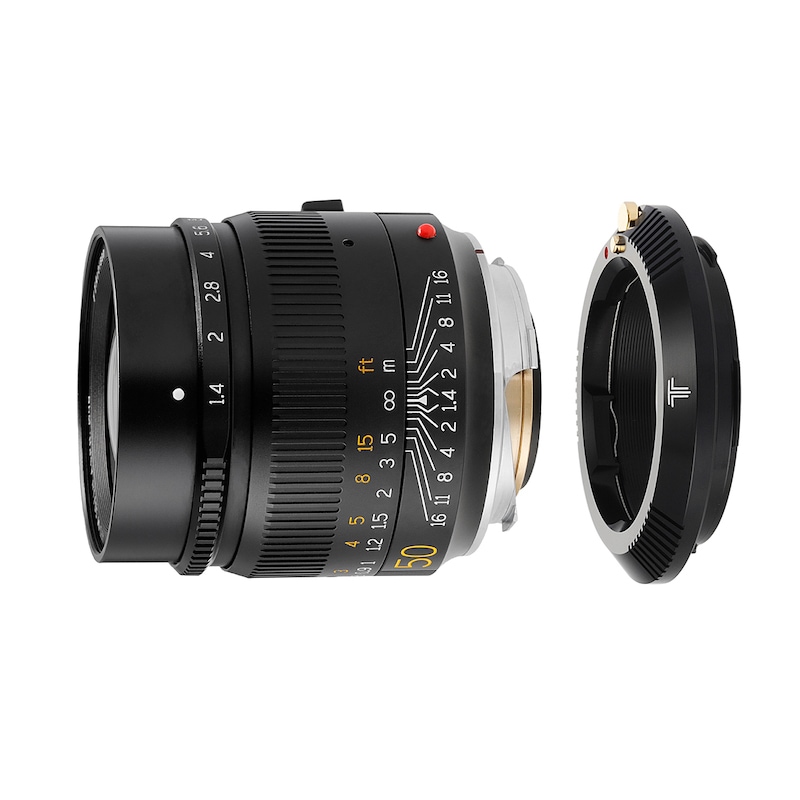 銘匠光学 TTArtisan 50mm f/1.4 ASPH ライカMマウント + マウント