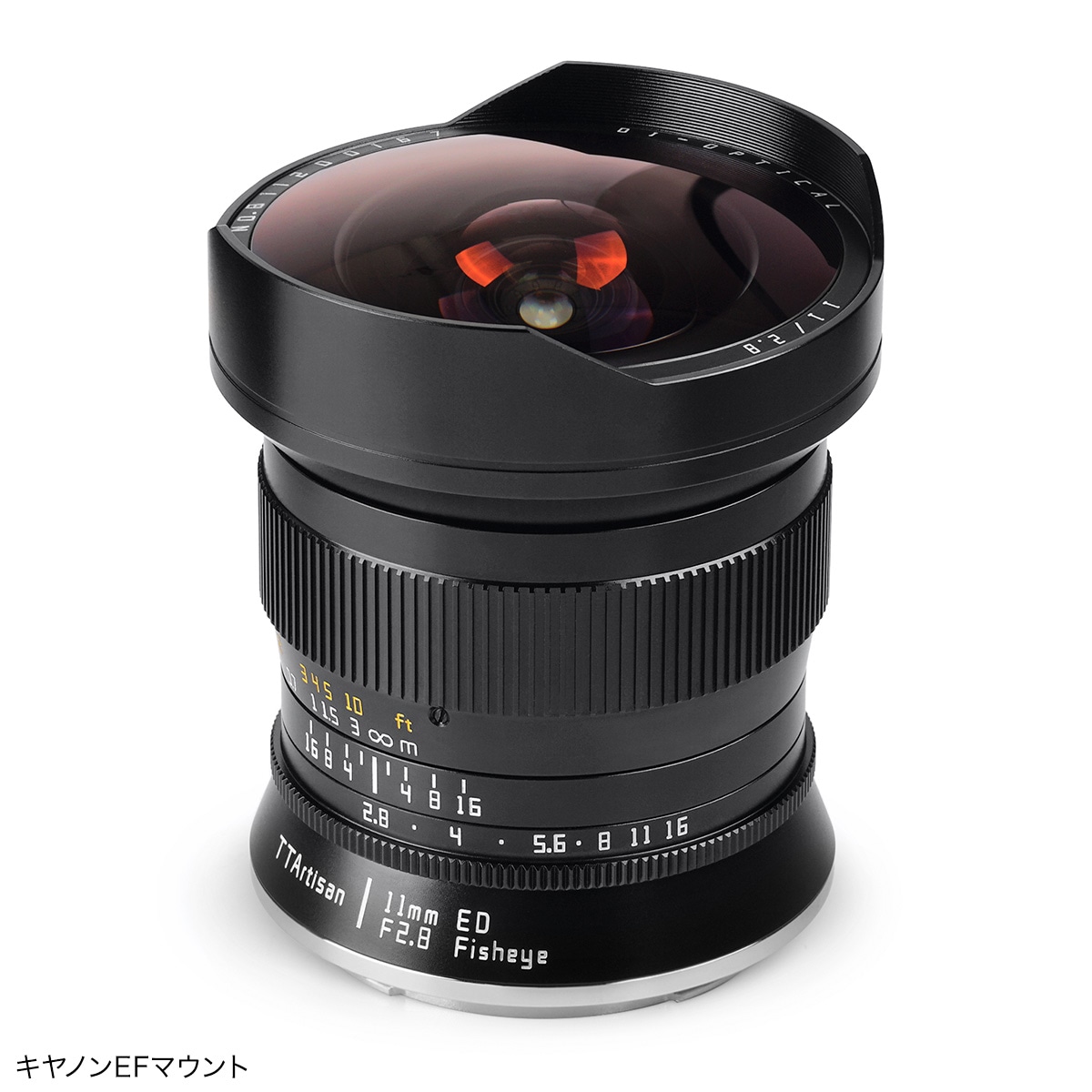 銘匠光学 TTArtisan 11mm f/2.8 Fisheye 単焦点レンズ 一眼レフ版