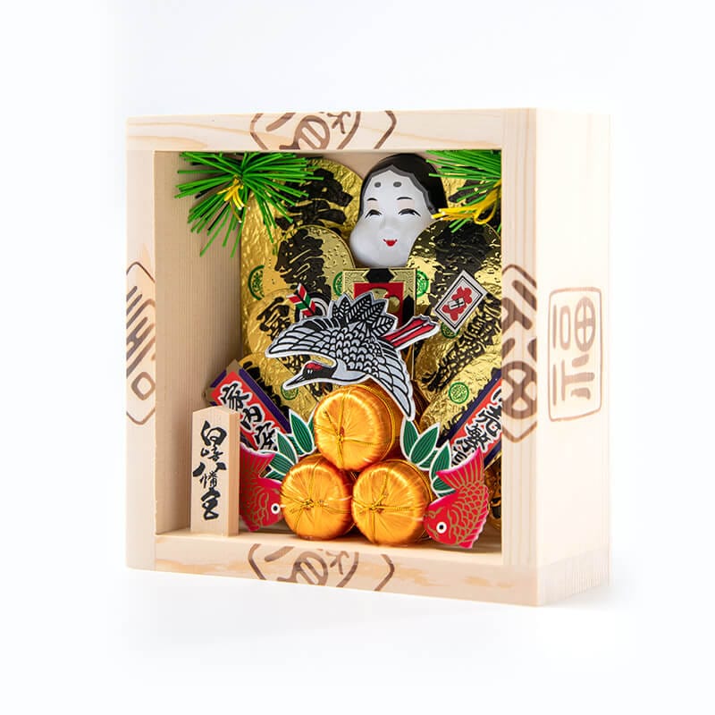 福枡飾（大） 開運・金運・財運UP・家内安全・交通安全｜白崎八幡宮