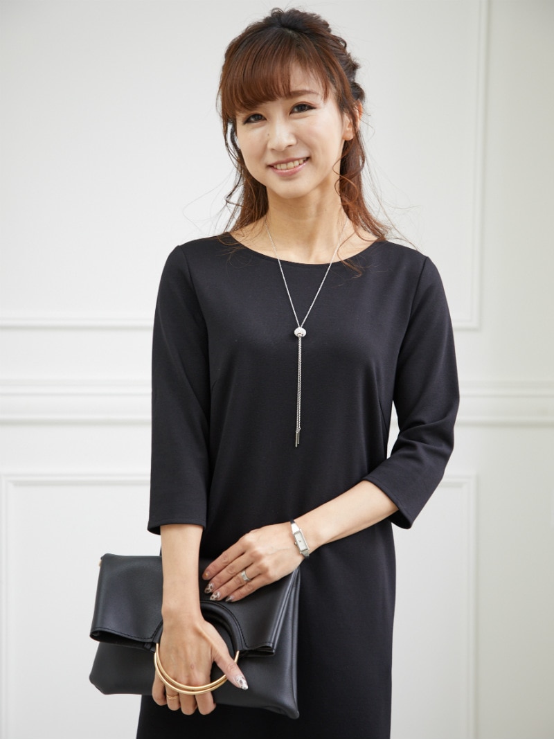 Ricco/ST.ROONEY別注］スワロフスキーロンデルラリエットネックレス