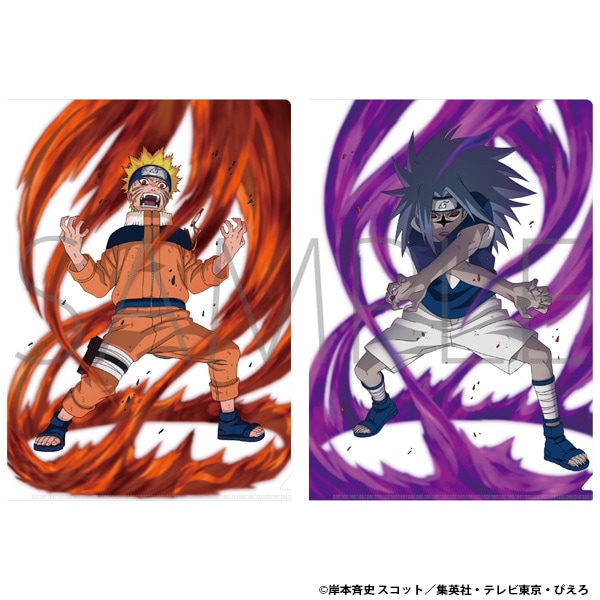 NARUTO-ナルト- クリアファイルセット -NARUTO 72 series- 26＆27