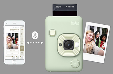 チェキ” INSTAX mini LiPlay マッチャグリーン | フジフイルムモール