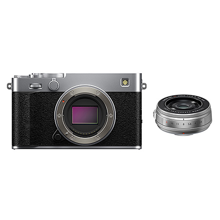 FUJIFILM X-E5 / XF23mmF2.8 R WRレンズキット シルバー | フジ