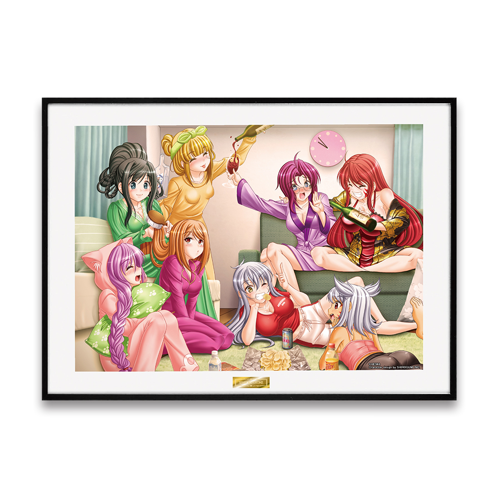 12月下旬頃発送】《受注生産》戦国乙女 アートフレーム【萌えカット