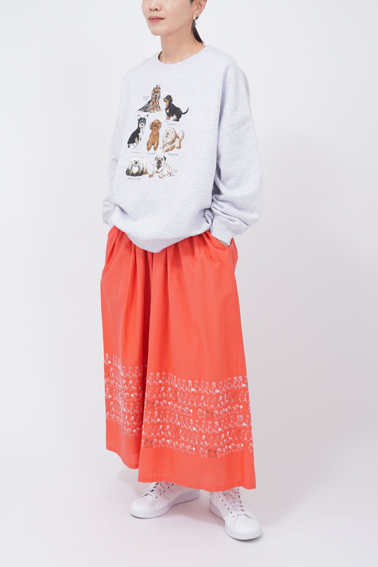 うさぎLOTS ハカマパンツ | marble SUD(マーブルシュッド)公式通販