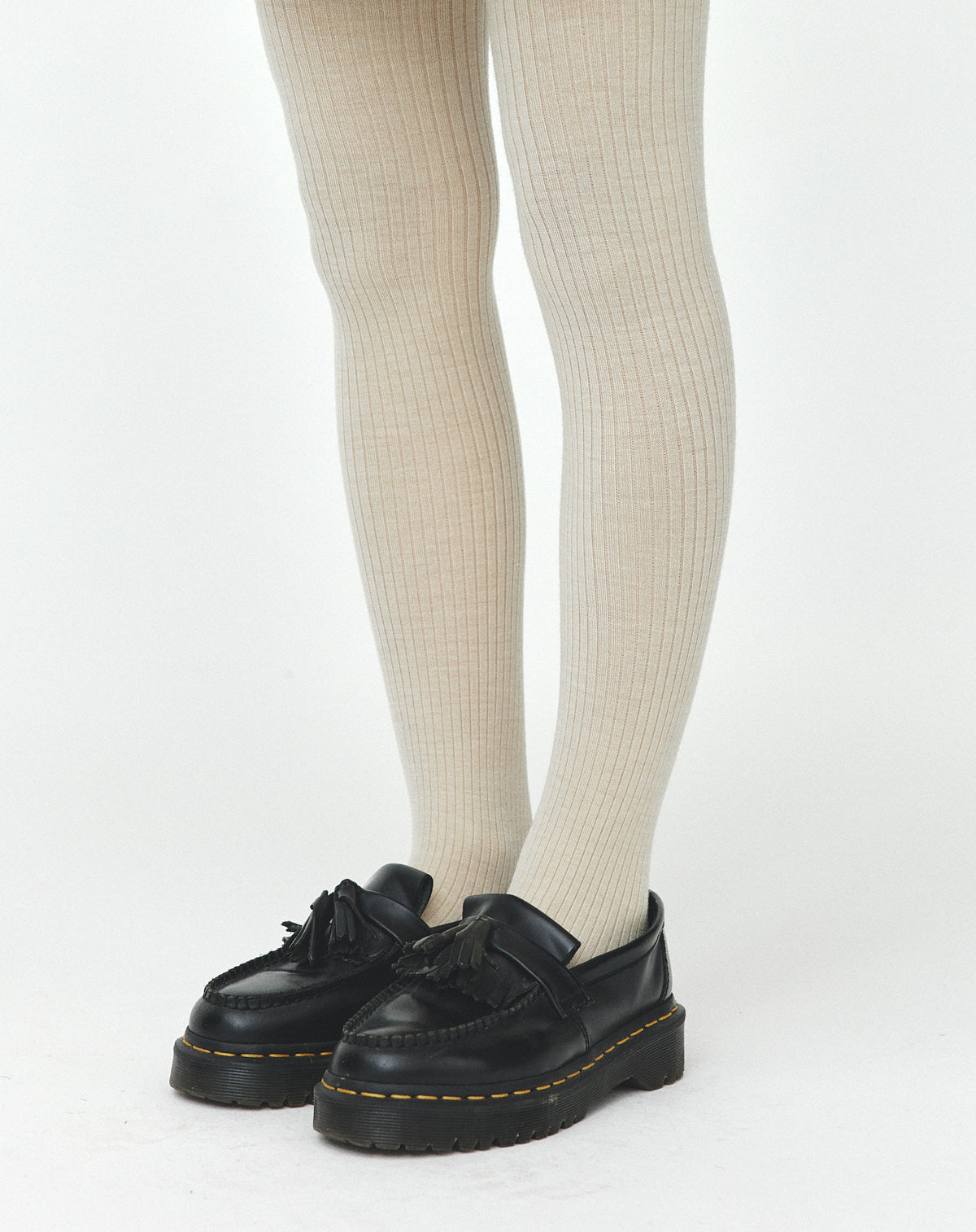 wool wide ribbed tights – THINGS WE LOVE