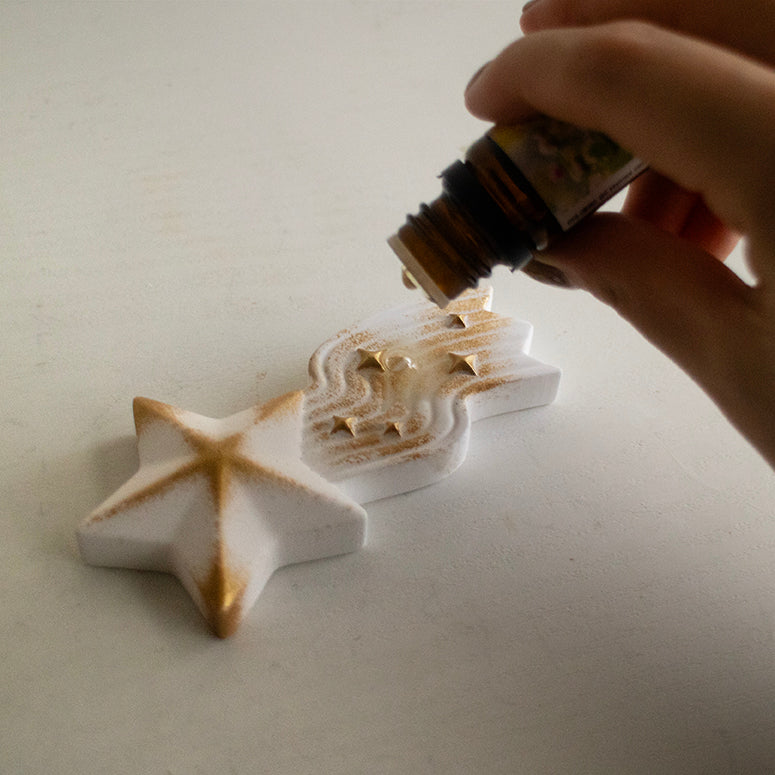 shooting star stone | 流れ星のアロマストーンオブジェ《香る