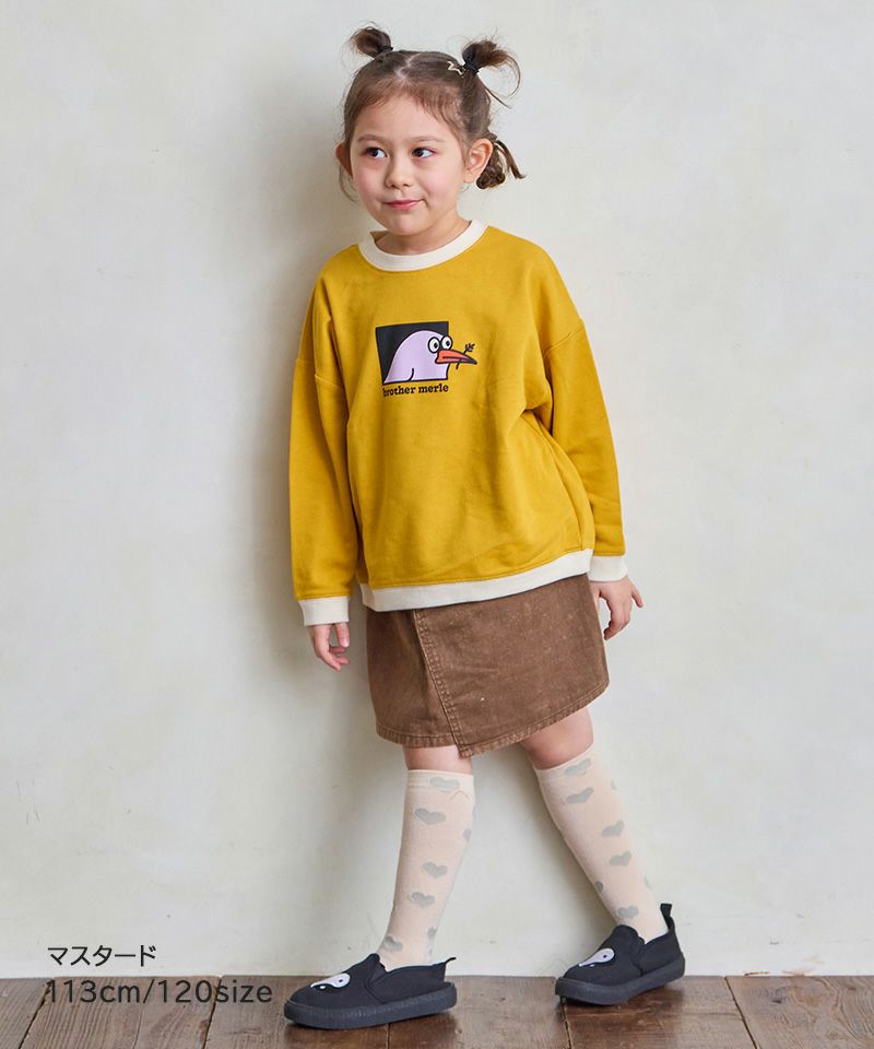 TIME SALE】【別注】BROTHER MERLE プリントトレーナー ｜ トップス