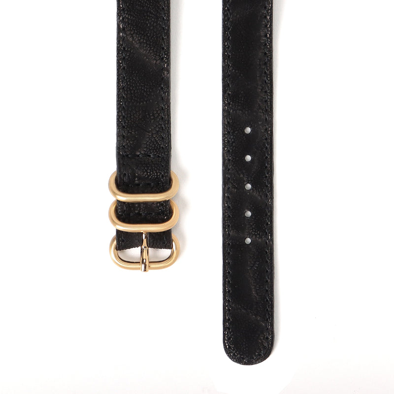 THE SOLE（ザソール）NATOベルトエレファント ブラック（ゴールド