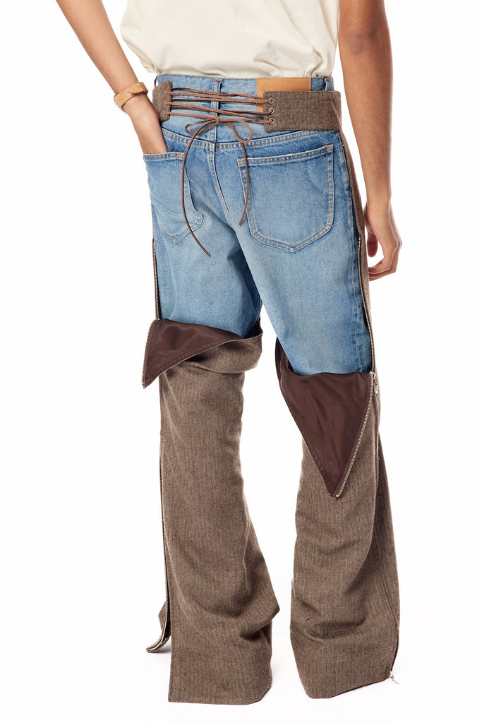 Diamond Chaps - Mocha - MASU– MASU Official Online Store