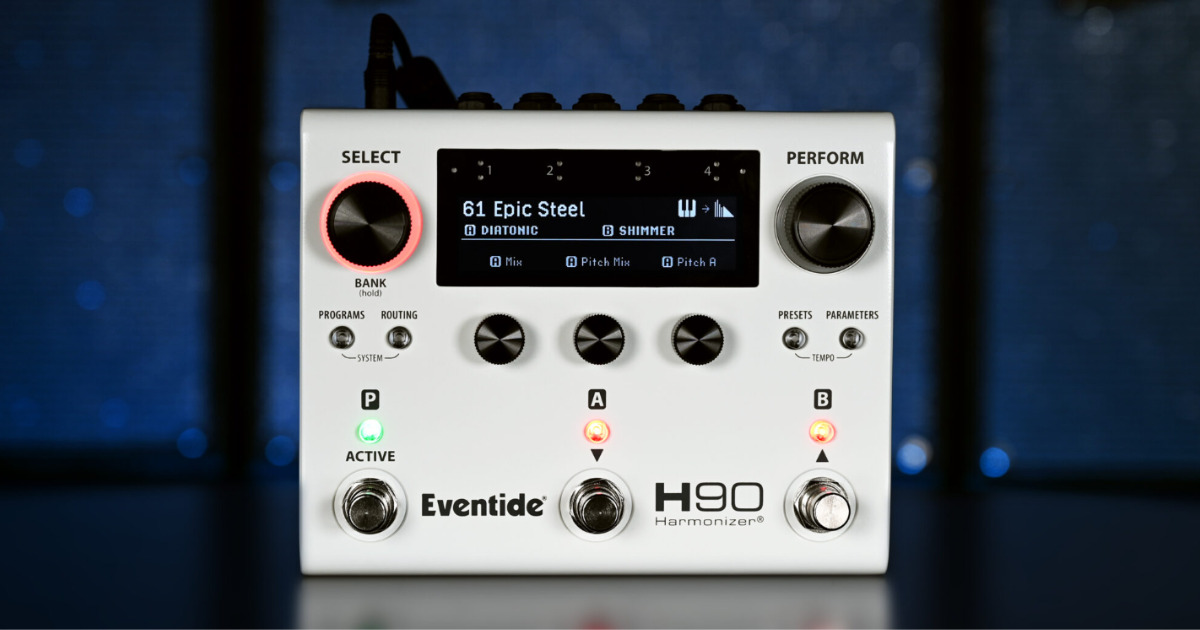 Eventide H90 機能詳細！ハーモナイザー+いろんなエフェクトの実機を