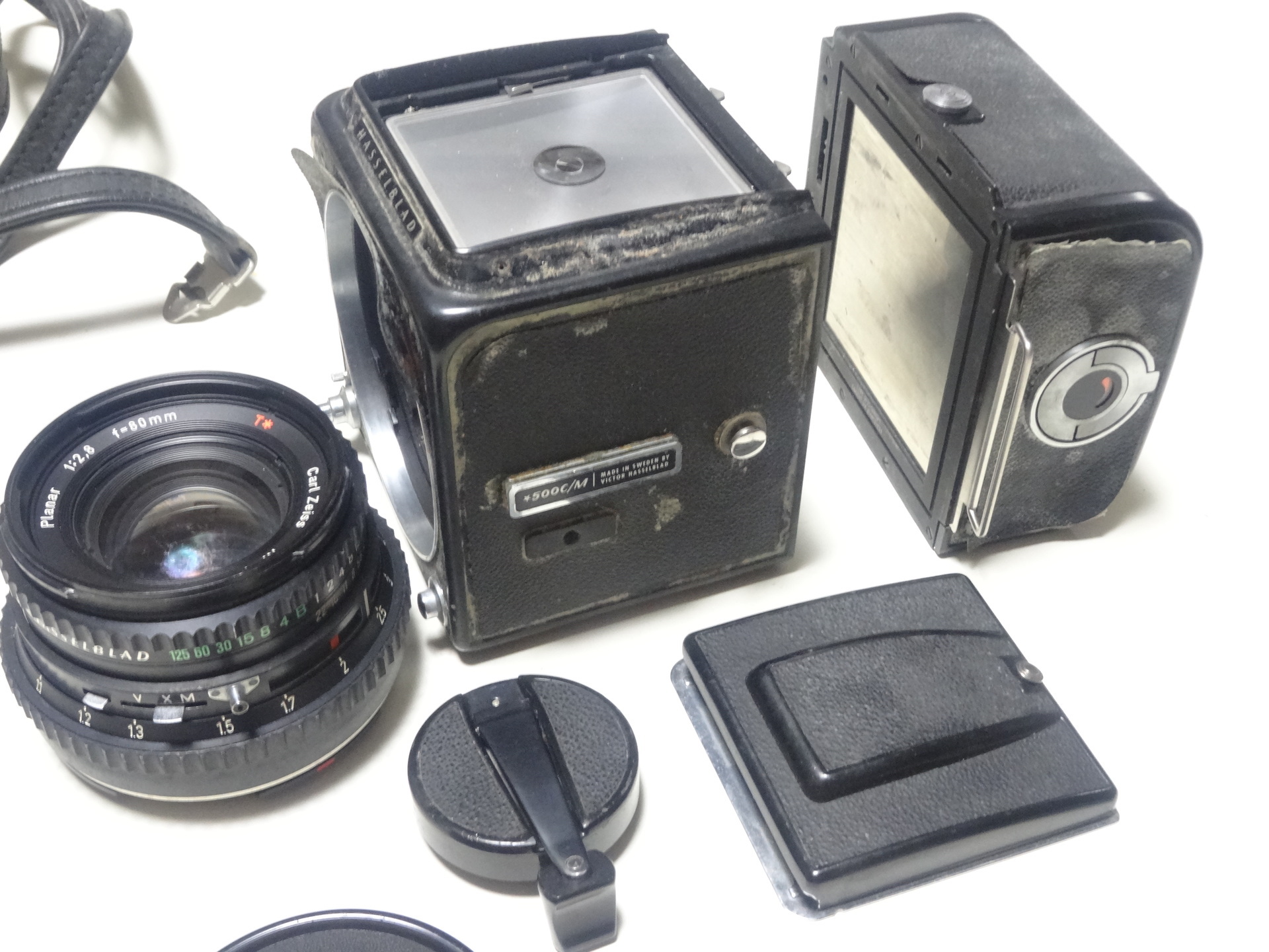 ハッセルブラッド500C/M パーツを分離して点検 : カメラ修理日記