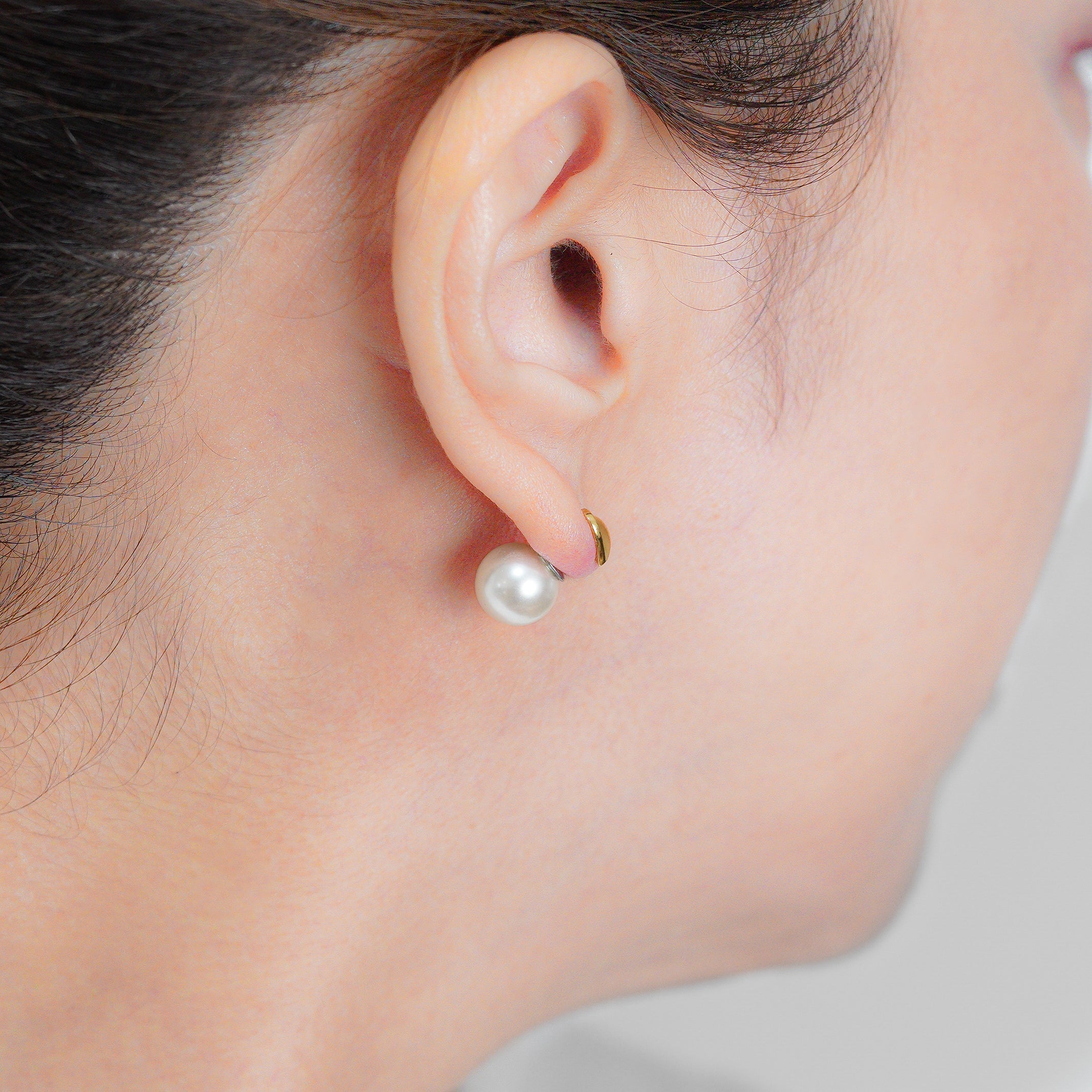 Tiny heart pierce (gold) – MAYU online store