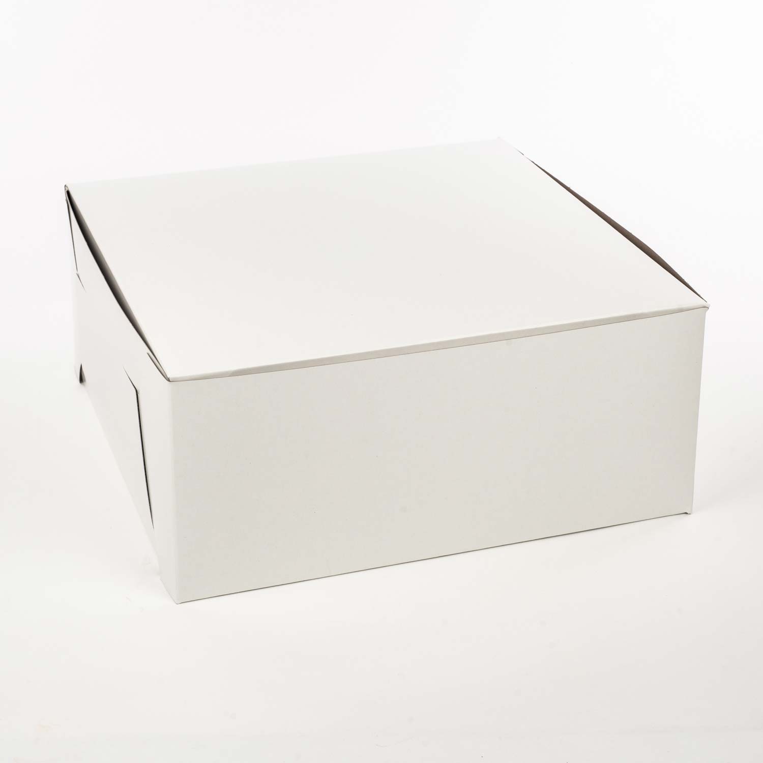 White Cardboard Cake Box 6.5''x6.5''x3.5'' x250 - Cake box | Mayrand
