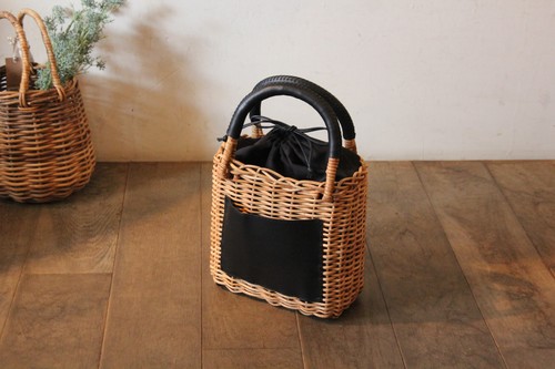 かご・バスケット・雑貨 - menui | ARUROG×LEATHER POCKET TOTE TIDEWAY