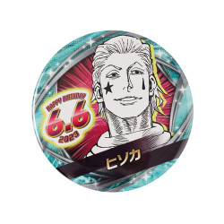 HUNTER×HUNTER』バースデイ缶バッジ ヒソカ - Meccha Japan
