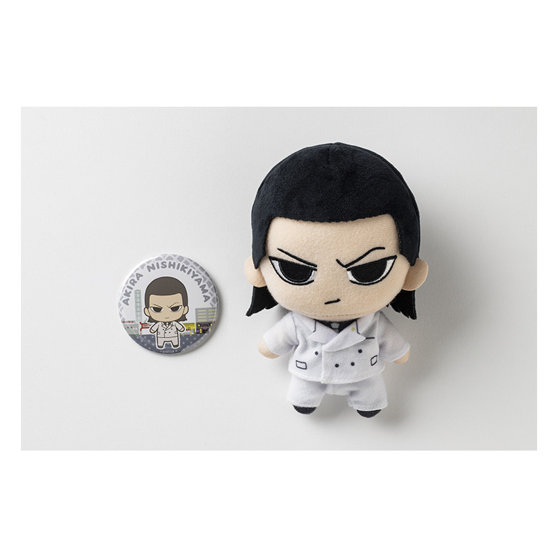 龍が如く』ぬいぐるみ＆缶バッジセット 『極』錦山 彰 - Meccha Japan