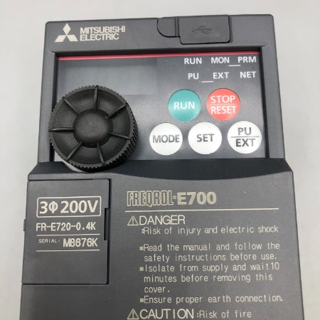 三菱電機 インバータ FR-E720 0.4K | FA機器、メカトロパーツ全般の