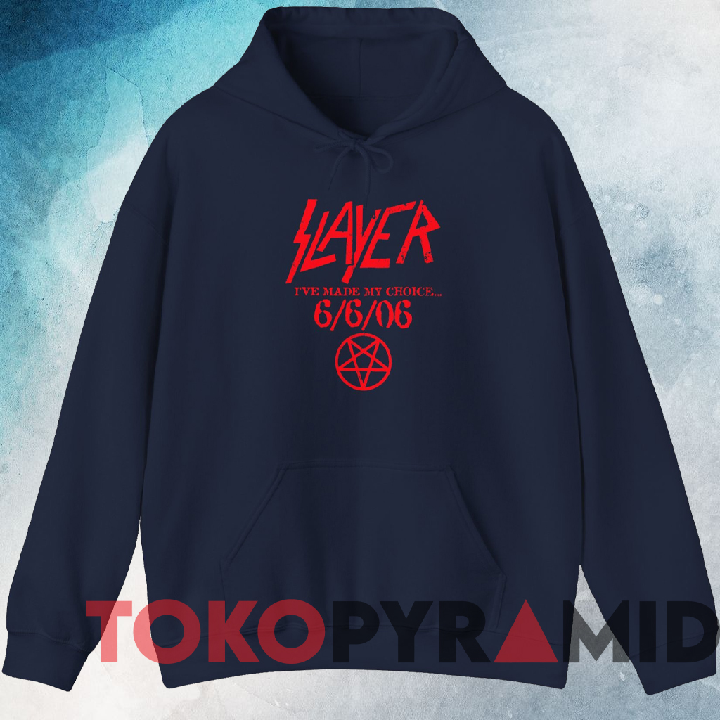 Slayer 666 I've Made My Choice T-shirt - TokoPyramid