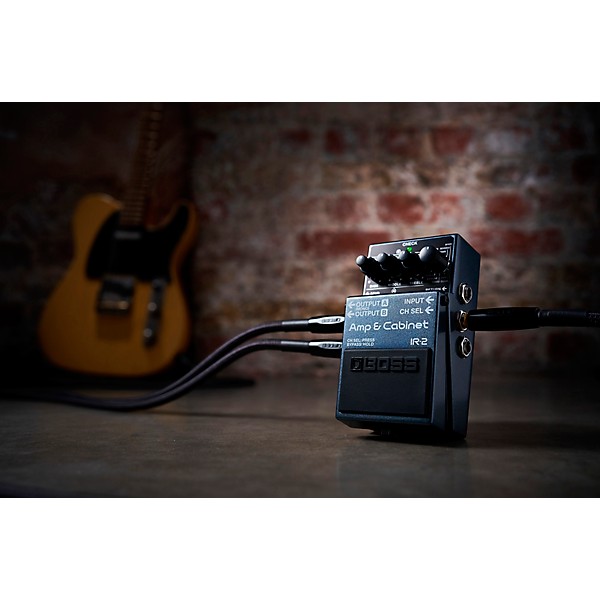 BOSS IR-2 Amp & Cabinet Effects Pedal Dark Grey | Guitar Center