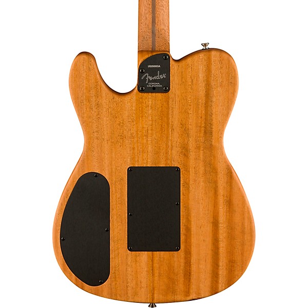 Fender American Acoustasonic Telecaster Ebony Fingerboard Acoustic