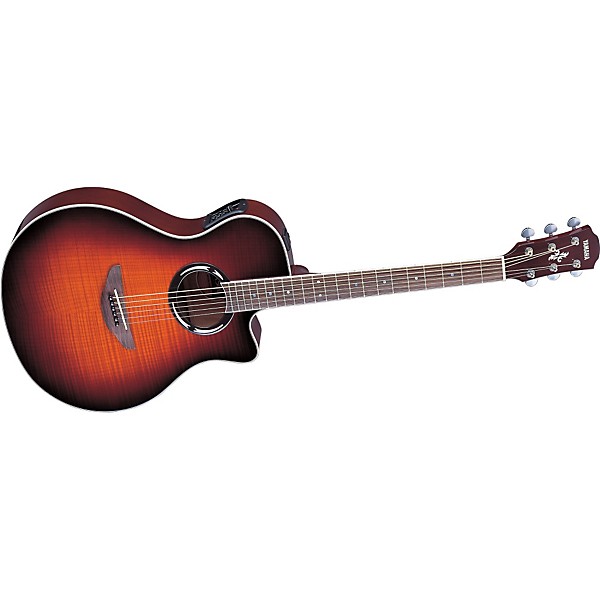 Yamaha APX500FM Flame Maple Thinline Cutaway Acoustic-Electric