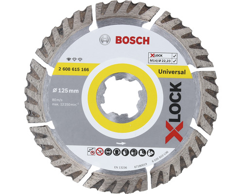 BOSCH Diamantslijpschijf X-Lock universal standaard Ø 125 mm kopen