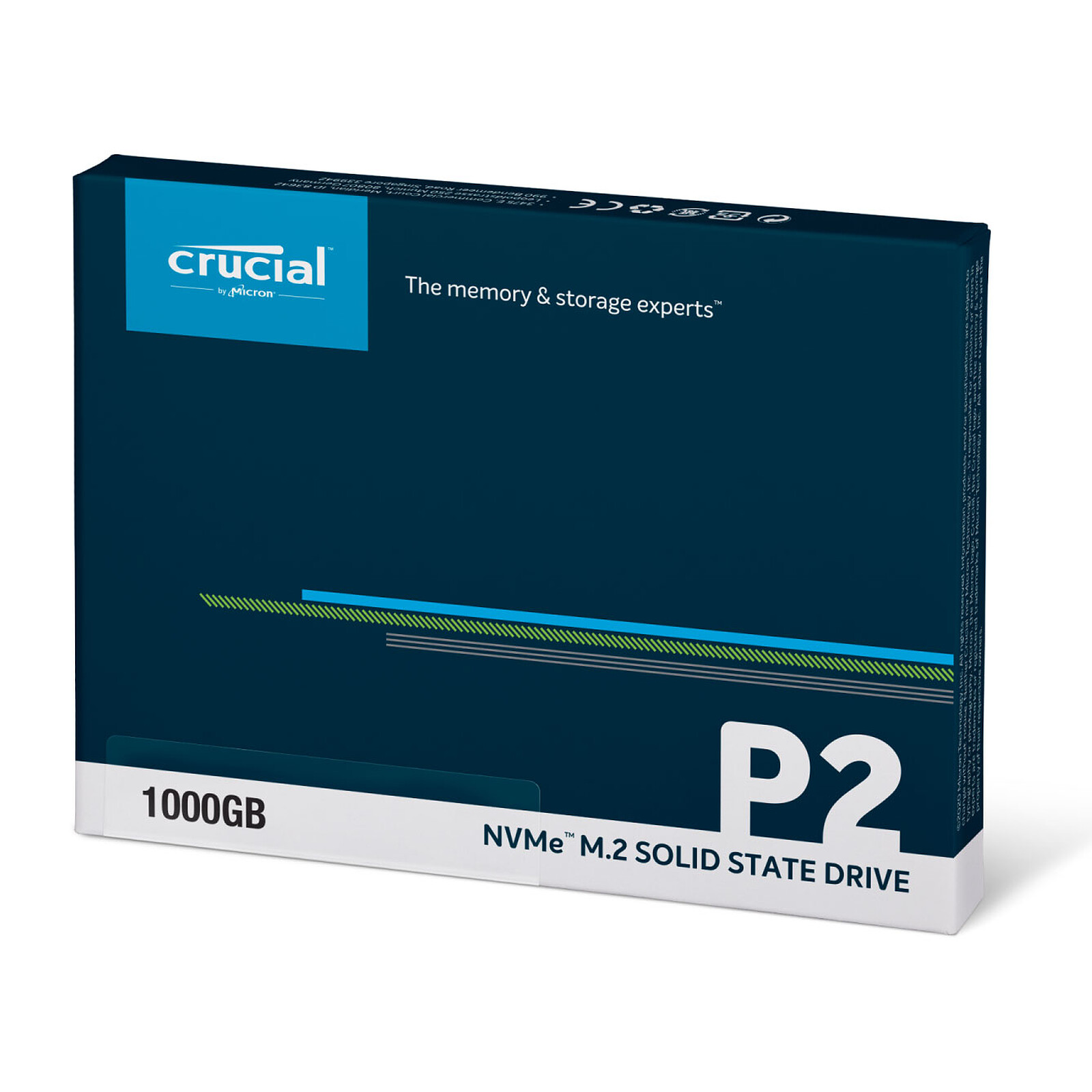 Crucial P2 M.2 PCIe NVMe 1TB - SSD - LDLC | Holy Moley