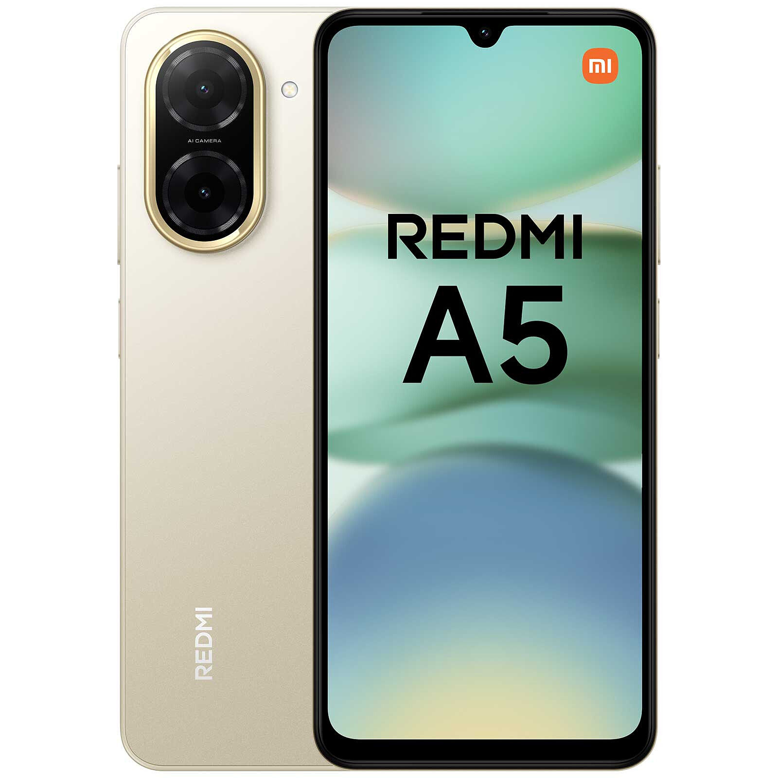 Xiaomi Redmi A5 Gold (4GB / 128GB) - Mobile phone & smartphone - LDLC
