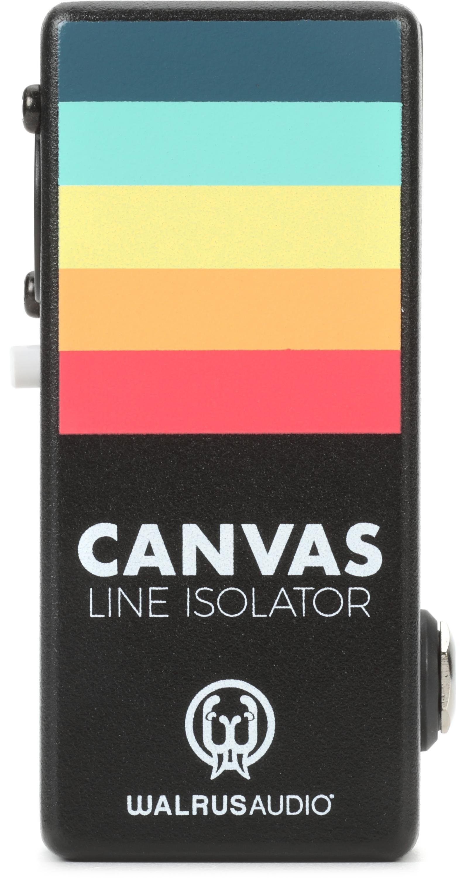 Walrus Audio Canvas Nano Line Isolator Pedal | Sweetwater