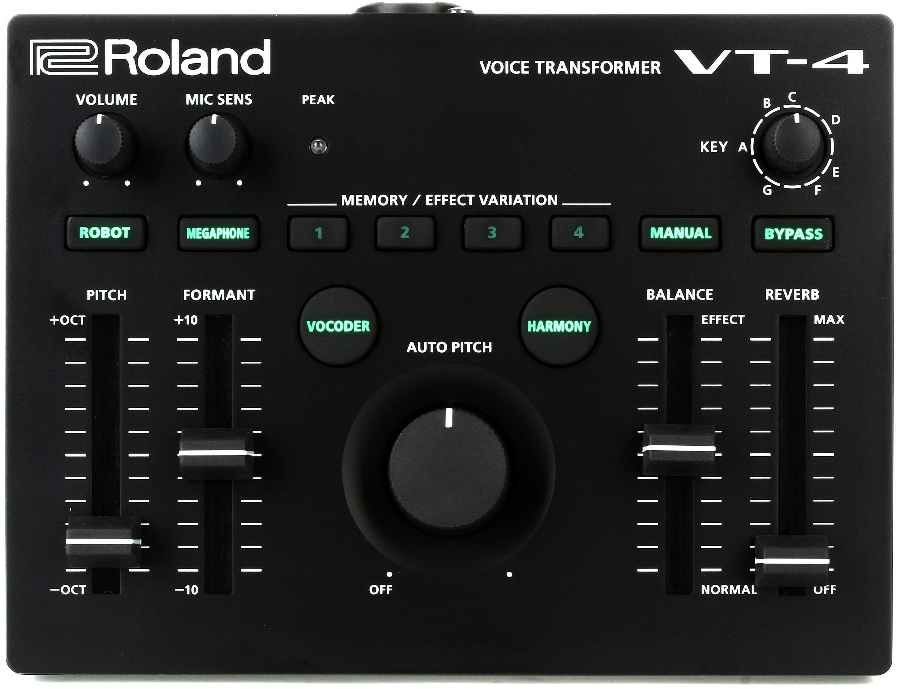 Roland VT-4 Voice Transformer & Effects Processor | Sweetwater
