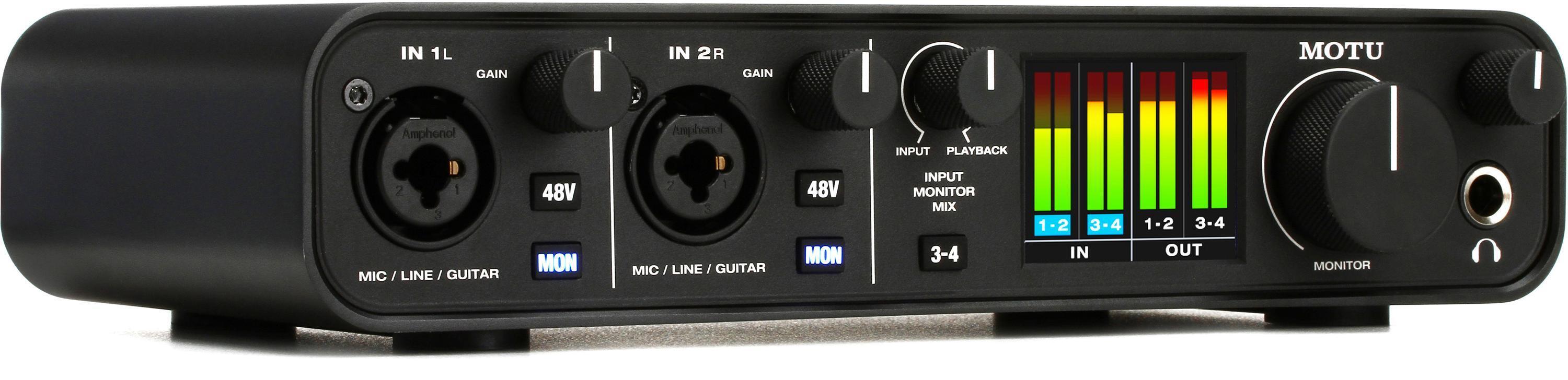 MOTU M4 USB-C Audio Interface | Sweetwater