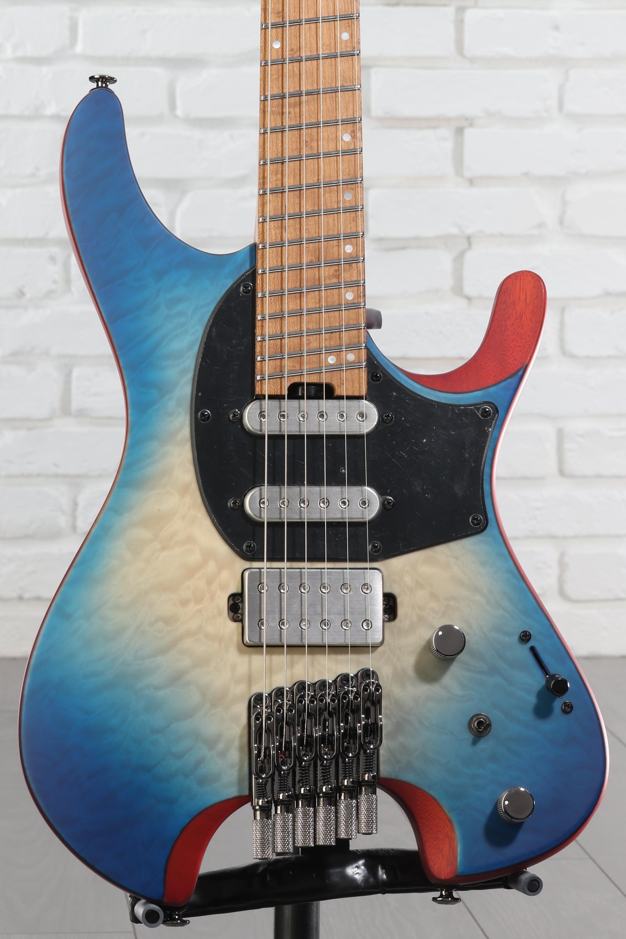 Ibanez QX54QM - Blue Sphere Burst Flat Reviews | Sweetwater