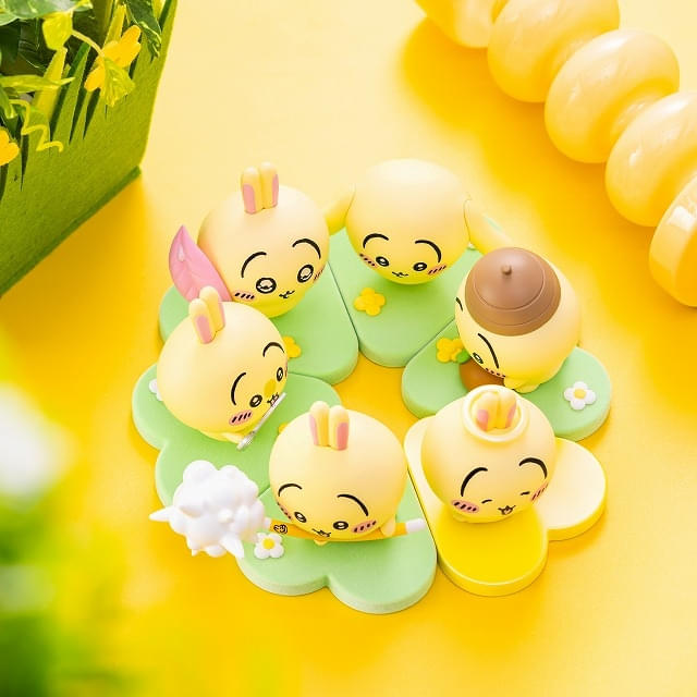 ちいかわ」うさぎだらけ、モモンガだらけフィギュアが発売 BOX購入なら