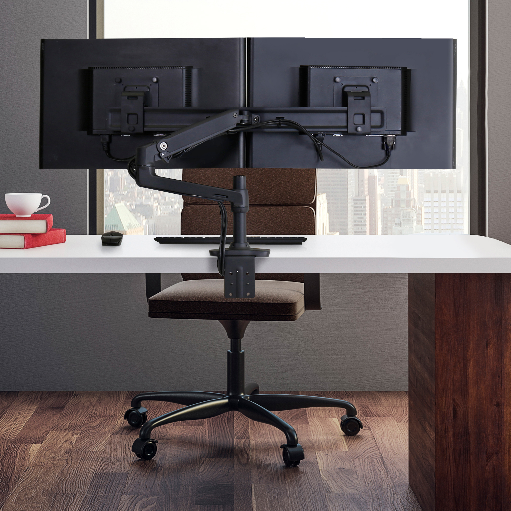 Ergotron LX Desk Mount Dual Monitor Arm | Multi-Monitor Mount