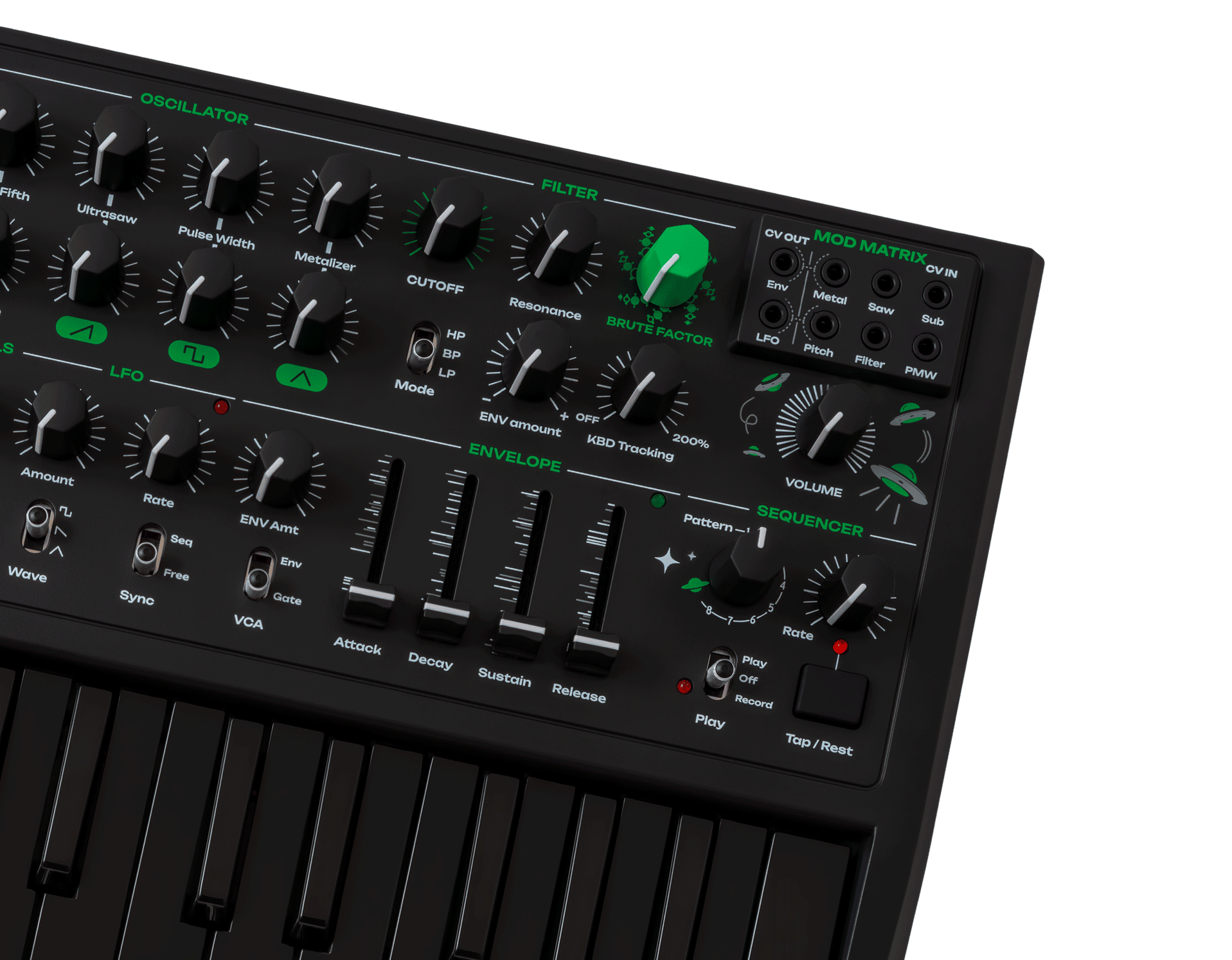 Arturia - MicroBrute UFO Edition