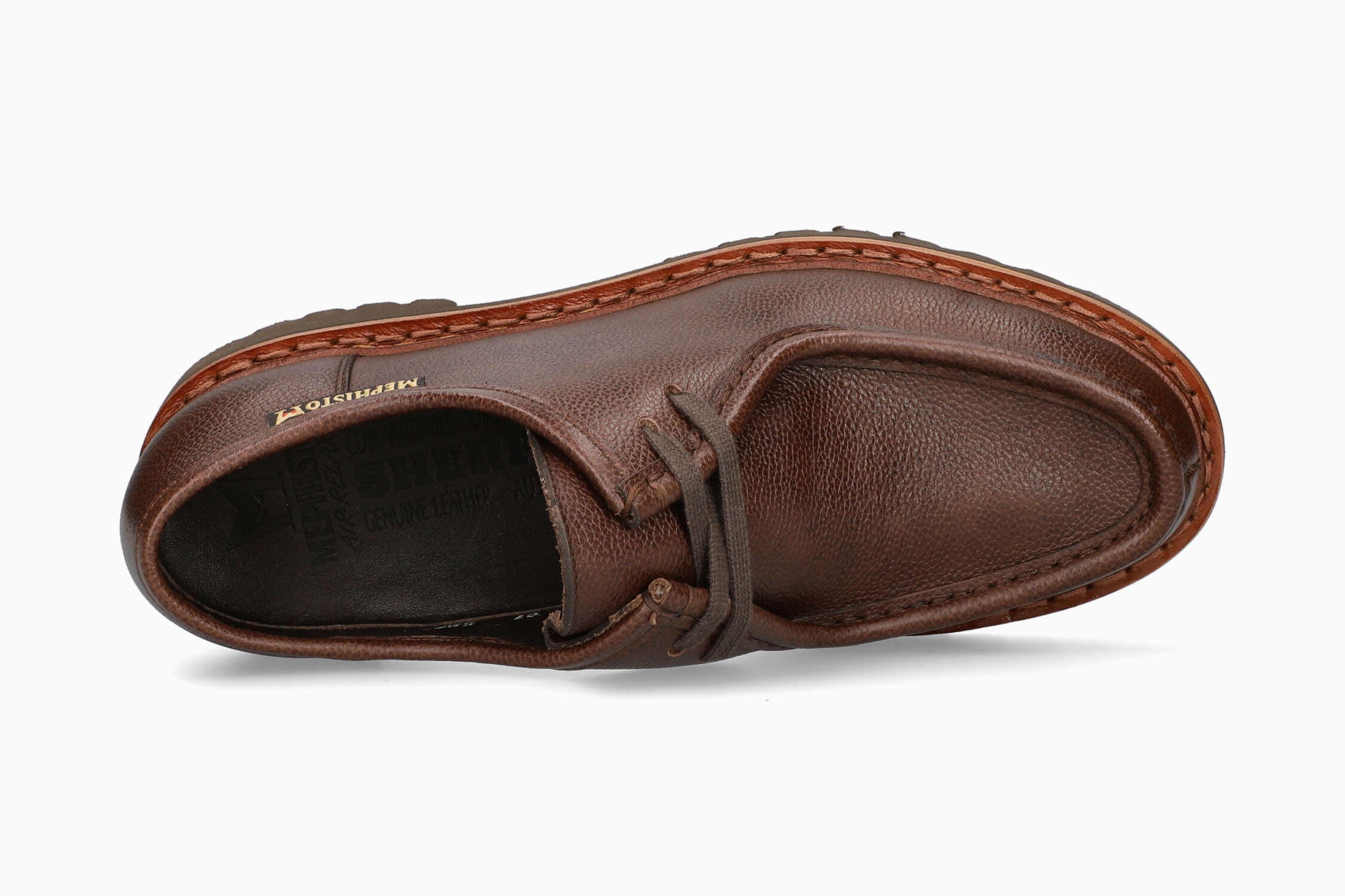 MEPHISTO PEPPO | Men Goodyear Welt / Norwegian Dark Brown Leather