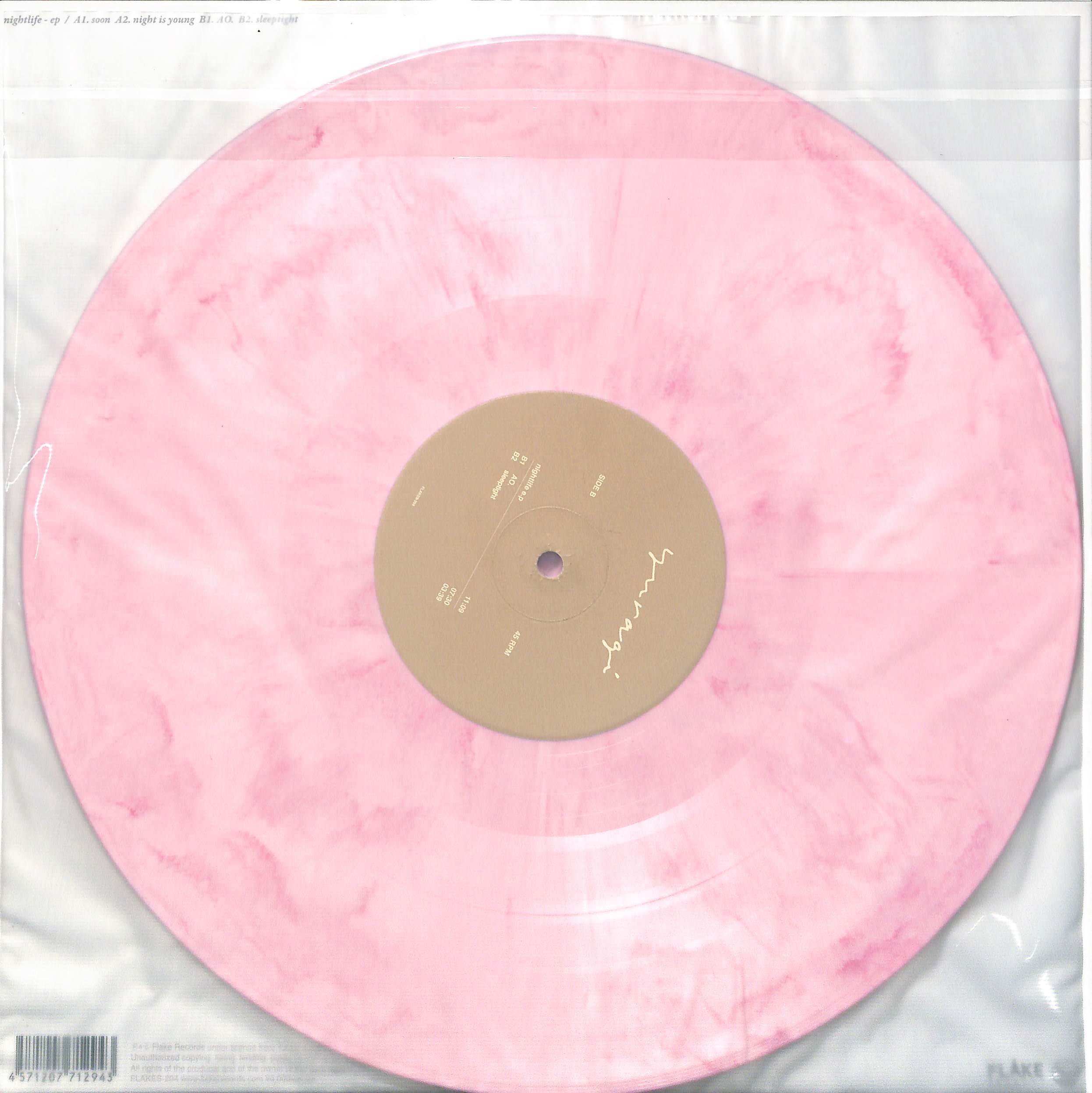 芽瑠璃堂 ＞ 揺らぎ 『Nightlife E.P (White / Pink Marbled)（12